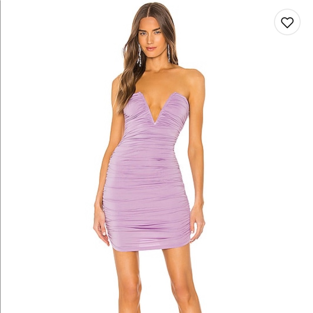 Superdown Vivienne Ruched mini dress